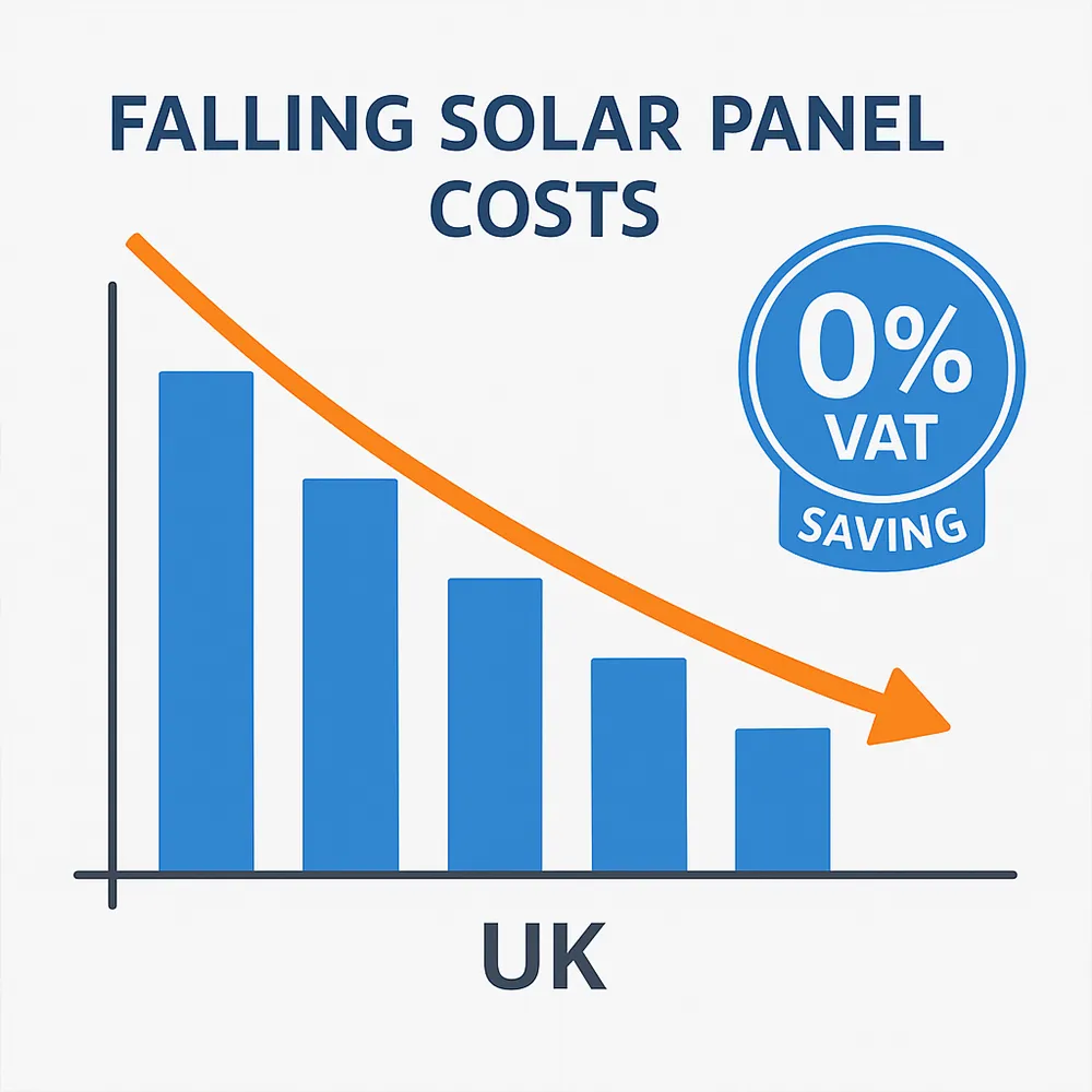 Falling Solar Costs Graph